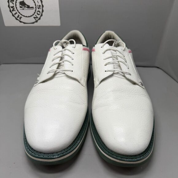 G/Fore G4 Gallivanter White Pebble Leather Golf Shoes Mens Size 15 main image 9